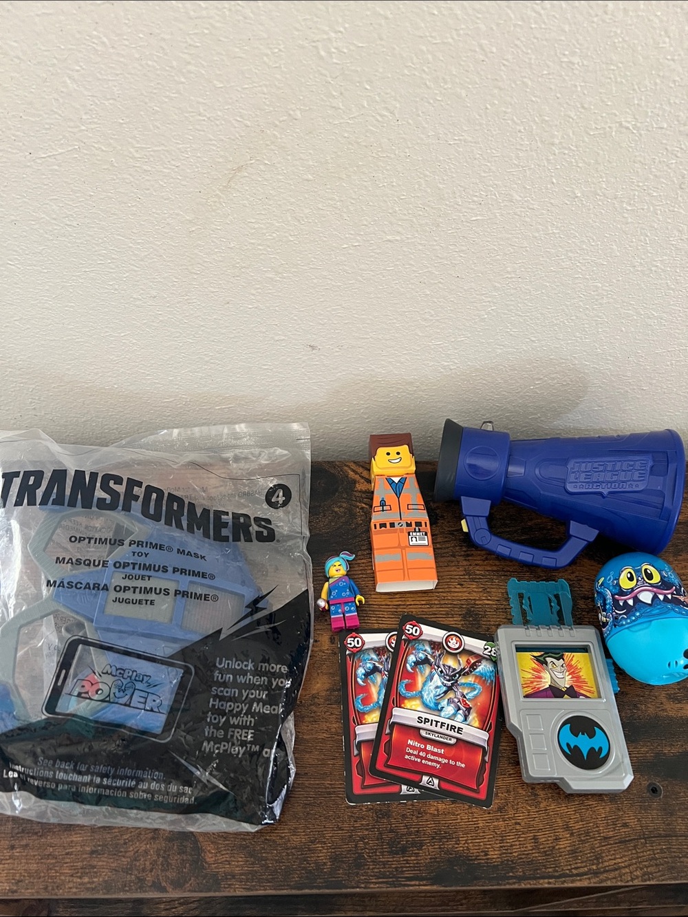 McDonald's Toys Kids Bundle Lego Batman Skylanders Transformers